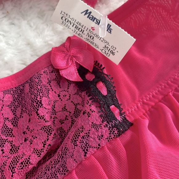 đź’•RENE ROFEđź’• Lingerie 2 piece set. Nightie with underwear. Brand new. Size M(6) - Picture 12 of 14